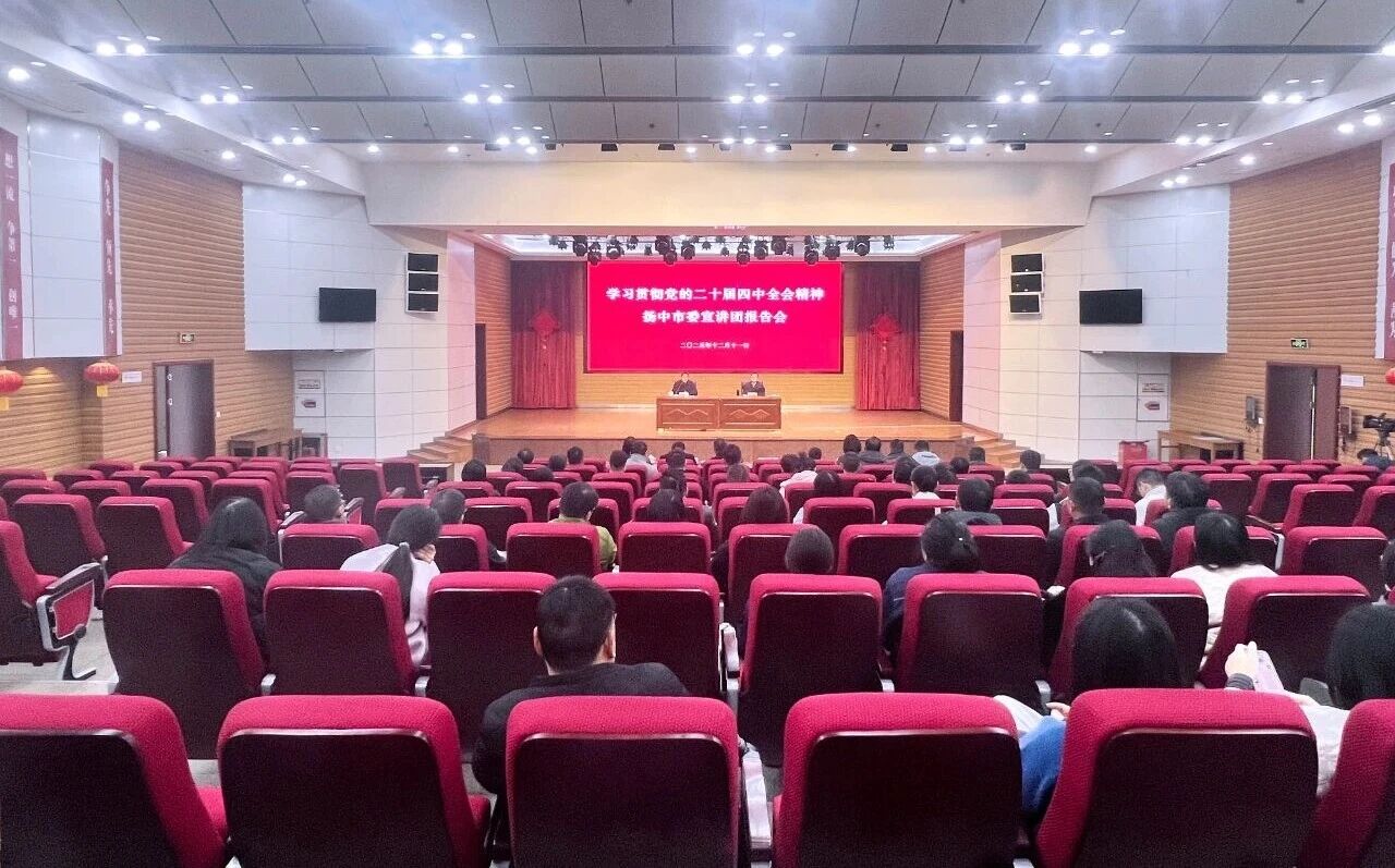 大航集团举办学习贯彻党的二十届四中全会精神宣讲报告会